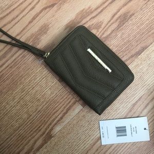 NWT Steve Madden Olive Green Wallet/Wristlet